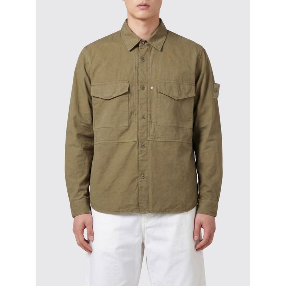 Stone Island Shirt Men Beige